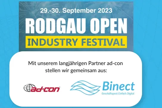 Plakat Rodgau Open Industry Festival